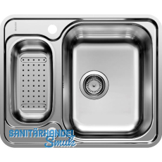 BLANCO 2D-Spüle Lantos 6-IF Edelstahl, reversibel BLANCO 2D-Spüle Lantos 6-IF Edelstahl, reversibel