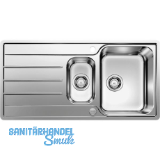 BLANCO 2D-Sp�le Lemis 6 S-IF Edelstahl reversibel