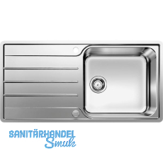 BLANCO 2D-Spüle Lemis XL 6 S-IF Edelstahl reversibel BLANCO 2D-Spüle Lemis XL 6 S-IF Edelstahl reversibel
