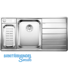 BLANCO 2D-Sp�le Axis III 6 S-IF Edelstahl Tropfteil rechts