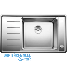 BLANCO 2D-Spüle Andano XL 6 S-IF Edelstahl Tropfteil links BLANCO 2D-Spüle Andano XL 6 S-IF Edelstahl Tropfteil links