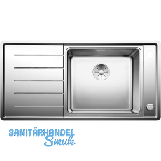 BLANCO 2D-Spüle Andano XL 6 S-IF Edelstahl Tropfteil links BLANCO 2D-Spüle Andano XL 6 S-IF Edelstahl Tropfteil links