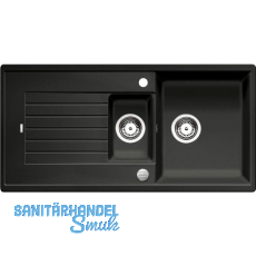 BLANCO Einbauspüle Zia 6 S Anthrazit mit Drehknopfgarnitur, reversibel BLANCO Einbauspüle Zia 6 S Anthrazit mit Drehknopfgarnitur, reversibel