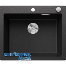 BLANCO Einbausp�le Pleon 6 mit Drehknopfgarnitur, Anthrazit