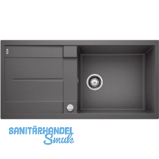 BLANCO fl�chenb�ndige Sp�le Metra XL 6 S-F Felsgrau, reversibel