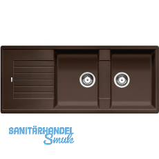 BLANCO Einbausp�le Zia 8 S ohne Drehknopf Cafe, reversibel