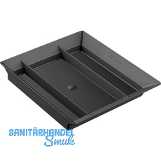 BLANCO Select Eimerdeckel 8 Liter Kunststoff Anthrazit BLANCO Select Eimerdeckel 8 Liter Kunststoff Anthrazit