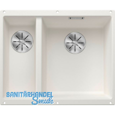 BLANCO Unterbau-Spüle Subline 340/160-U Restebecken links, Weiß BLANCO Unterbau-Spüle Subline 340/160-U Restebecken links, Weiß