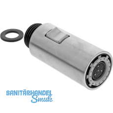 BLANCO Umr�stbrausekopf zum Umschalten der Strahlart druckfest, Edelstahl