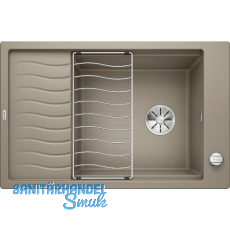 BLANCO Einbausp�le Elon XL 6 S mit InFino und Ablauffernb. Tartufo, reversibel