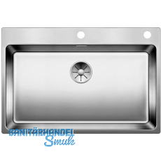 BLANCO 2D-Spüle Andano 700-IF/A mit Push Contrrol Edelstahl BLANCO 2D-Spüle Andano 700-IF/A mit Push Contrrol Edelstahl