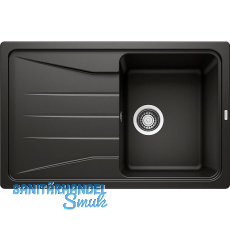 BLANCO Einbausp�le Sona 45 S Schwarz, reversibel