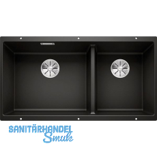 BLANCO Unterbau-Sp�le Subline 480/320-U, Schwarz