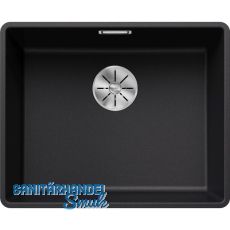 BLANCO flächenbündige Spüle Serie Subline 500-F, Schwarz BLANCO flächenbündige Spüle Serie Subline 500-F, Schwarz