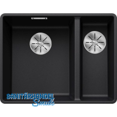 BLANCO fl�chenb�ndige Sp�le Subline 340/160-F, Schwarz