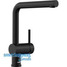 BLANCO K�chenarmatur Linus 525806 druckfest Schwarz matt