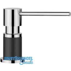 BLANCO Spülmittelspender Lato Schwarz/Chrom, 300 ml BLANCO Spülmittelspender Lato Schwarz/Chrom, 300 ml
