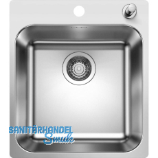 BLANCO 2D-Spüle Supra 400-IF/A Edelstahl BLANCO 2D-Spüle Supra 400-IF/A Edelstahl