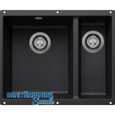 BLANCO Unterbau-Sp�le Rotan 340-160-U, Schwarz