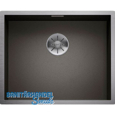 BLANCO Unterbau-Sp�le Zerox 500-U Edelstahl Dark Steel