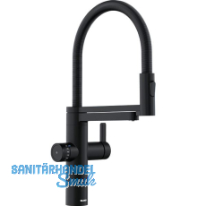 BLANCO K�chenarmatur EVOL-S Pro Filter 526636 druckfest Schwarz matt