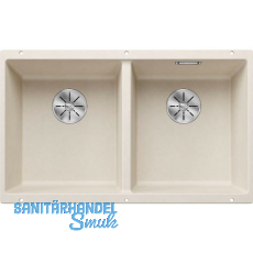 BLANCO Unterbau-Spüle Subline 350/350-U, Softweiß BLANCO Unterbau-Spüle Subline 350/350-U, Softweiß