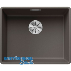 BLANCO flächenbündige Spüle Serie Subline 500-F, Vulkangrau BLANCO flächenbündige Spüle Serie Subline 500-F, Vulkangrau