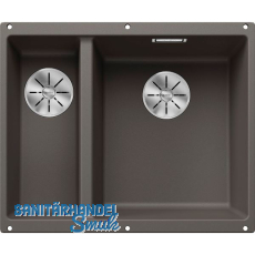 BLANCO Unterbau-Spüle Subline 340/160-U Restebecken links, Vulkangrau BLANCO Unterbau-Spüle Subline 340/160-U Restebecken links, Vulkangrau