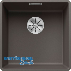 BLANCO flächenbündige Spüle Serie Subline 400-F, Vulkangrau BLANCO flächenbündige Spüle Serie Subline 400-F, Vulkangrau