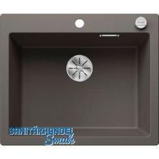 BLANCO Einbauspüle Pleon 6 mit Drehknopfgarnitur, Vulkangrau BLANCO Einbauspüle Pleon 6 mit Drehknopfgarnitur, Vulkangrau