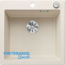 BLANCO Einbauspüle Pleon 5 mit Drehknopfgarnitur, Softweiß BLANCO Einbauspüle Pleon 5 mit Drehknopfgarnitur, Softweiß