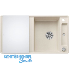BLANCO fl�chenb�ndige Sp�le Axia III 5 S-F Softwei� inkl. Glas Schneidbrett