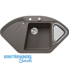 BLANCO Eck-Einbauspüle Delta II Vulkangrau BLANCO Eck-Einbauspüle Delta II Vulkangrau
