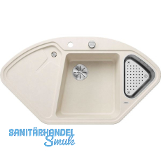 BLANCO Eck-Einbauspüle Delta II Softweiß BLANCO Eck-Einbauspüle Delta II Softweiß