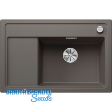 BLANCO Einbauspüle Zenar XL 6 S Compact Vulkangrau, Tropfteil links BLANCO Einbauspüle Zenar XL 6 S Compact Vulkangrau, Tropfteil links