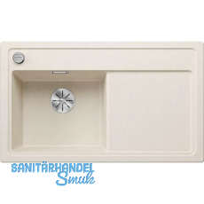 BLANCO Einbausp�le Zenar 45 S Softwei�, Tropfteil rechts