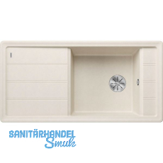 BLANCO Einbauspüle Faron XL 6 S mit InFino Korbventil Softweiß, reversibel BLANCO Einbauspüle Faron XL 6 S mit InFino Korbventil Softweiß, reversibel