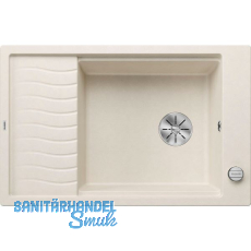 BLANCO Einbausp�le Elon XL 6 S mit InFino und Ablauffernb. Softwei�, reversibel