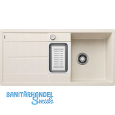 BLANCO flächenbündige Spüle Metra 6 S-F Softweiß, reversibel BLANCO flächenbündige Spüle Metra 6 S-F Softweiß, reversibel