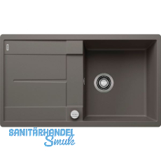 BLANCO flächenbündige Spüle Metra 5 S-F Vulkangrau, reversibel BLANCO flächenbündige Spüle Metra 5 S-F Vulkangrau, reversibel