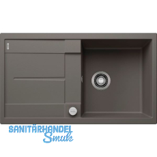 BLANCO Einbauspüle Metra 5 S Vulkangrau mit Drehknopfgarnitur, reversibel BLANCO Einbauspüle Metra 5 S Vulkangrau mit Drehknopfgarnitur, reversibel