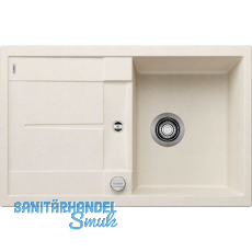 BLANCO Einbauspüle Metra 45 S mit Drehknopfgarnitur Softweiß, reversibel BLANCO Einbauspüle Metra 45 S mit Drehknopfgarnitur Softweiß, reversibel