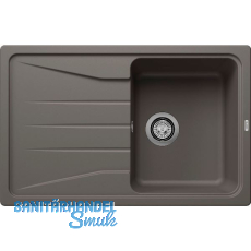 BLANCO Einbausp�le Sona 45 S Vulkangrau, reversibel