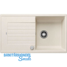 BLANCO Einbauspüle Zia 5 S mit Drehknopfgarnitur Softweiß, reversibel BLANCO Einbauspüle Zia 5 S mit Drehknopfgarnitur Softweiß, reversibel