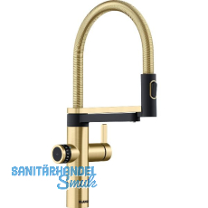 BLANCO Küchenarmatur EVOL-S Pro Filter 527430 druckfest Satin Gold BLANCO Küchenarmatur EVOL-S Pro Filter 527430 druckfest Satin Gold