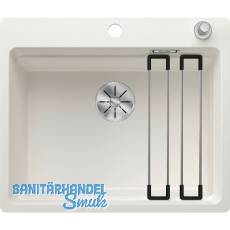 BLANCO flächenbündige Spüle Etagon 6-F mit Ablauffernbedienung, Weiß BLANCO flächenbündige Spüle Etagon 6-F mit Ablauffernbedienung, Weiß