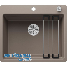 BLANCO fl�chenb�ndige Sp�le Etagon 6-F mit Ablauffernbedienung, Tartufo