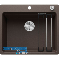 BLANCO fl�chenb�ndige Sp�le Etagon 6-F mit Ablauffernbedienung, Cafe