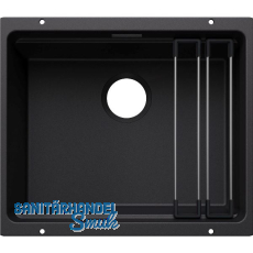 BLANCO Sp�le Etagon 500-U for Coloured Components, Schwarz