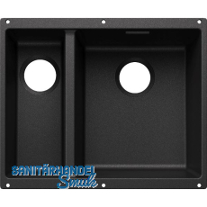BLANCO Spüle Subline 340/160-U for Coloured Components, Becken rechts Anthrazit BLANCO Spüle Subline 340/160-U for Coloured Components, Becken rechts Anthrazit